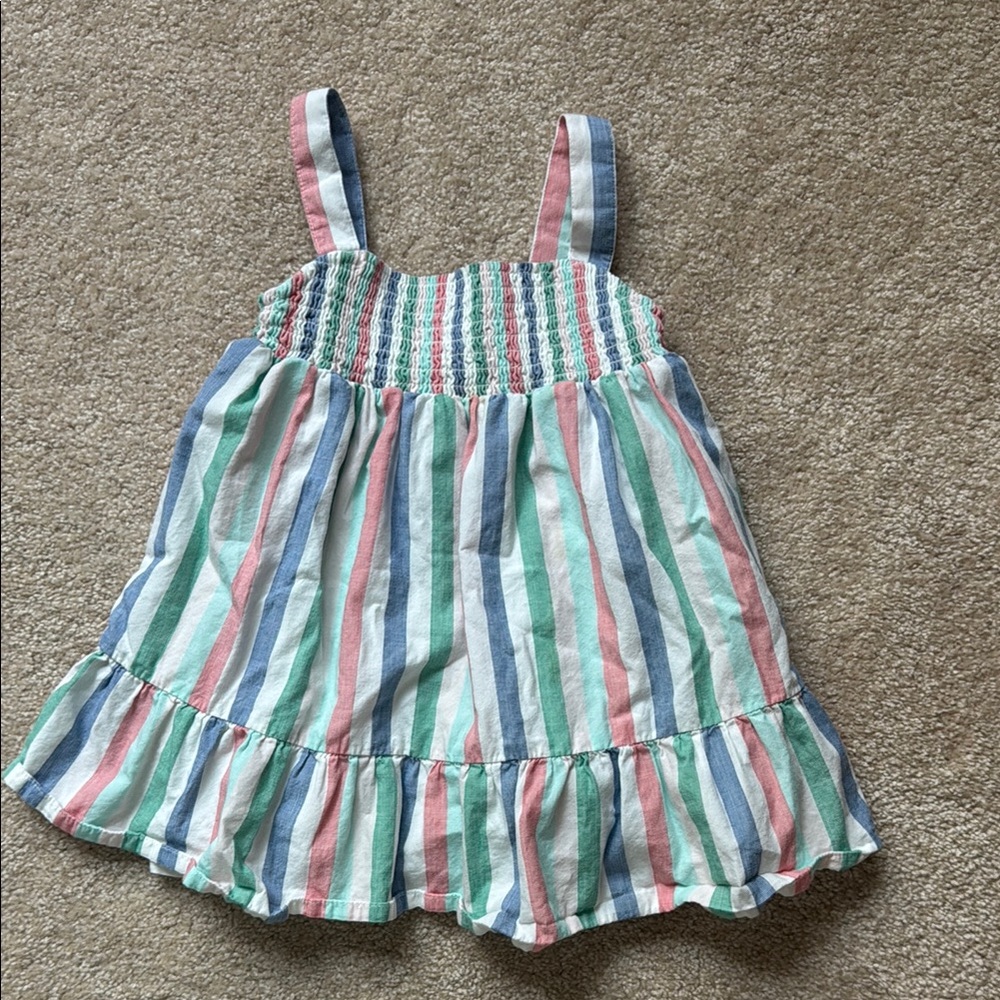 Tucker and Tate. Colorful Striped Sleeveless Dress. Size 2T